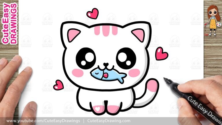 How to Draw a Cute Cat
